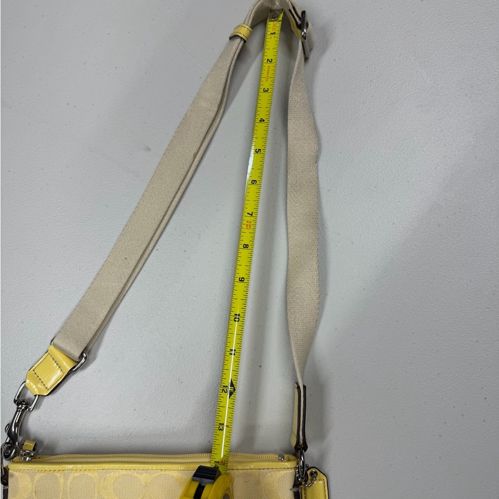 Coach Yellow Crossbody Bag - Picture 11 of 12